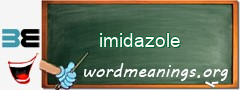 WordMeaning blackboard for imidazole